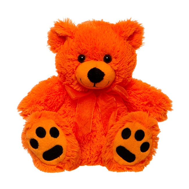 teddy bear orange colour